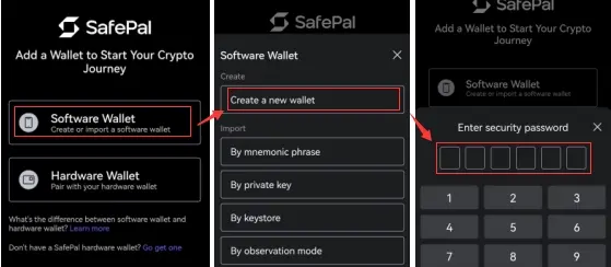 Create a new wallet
