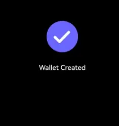Wallet Created