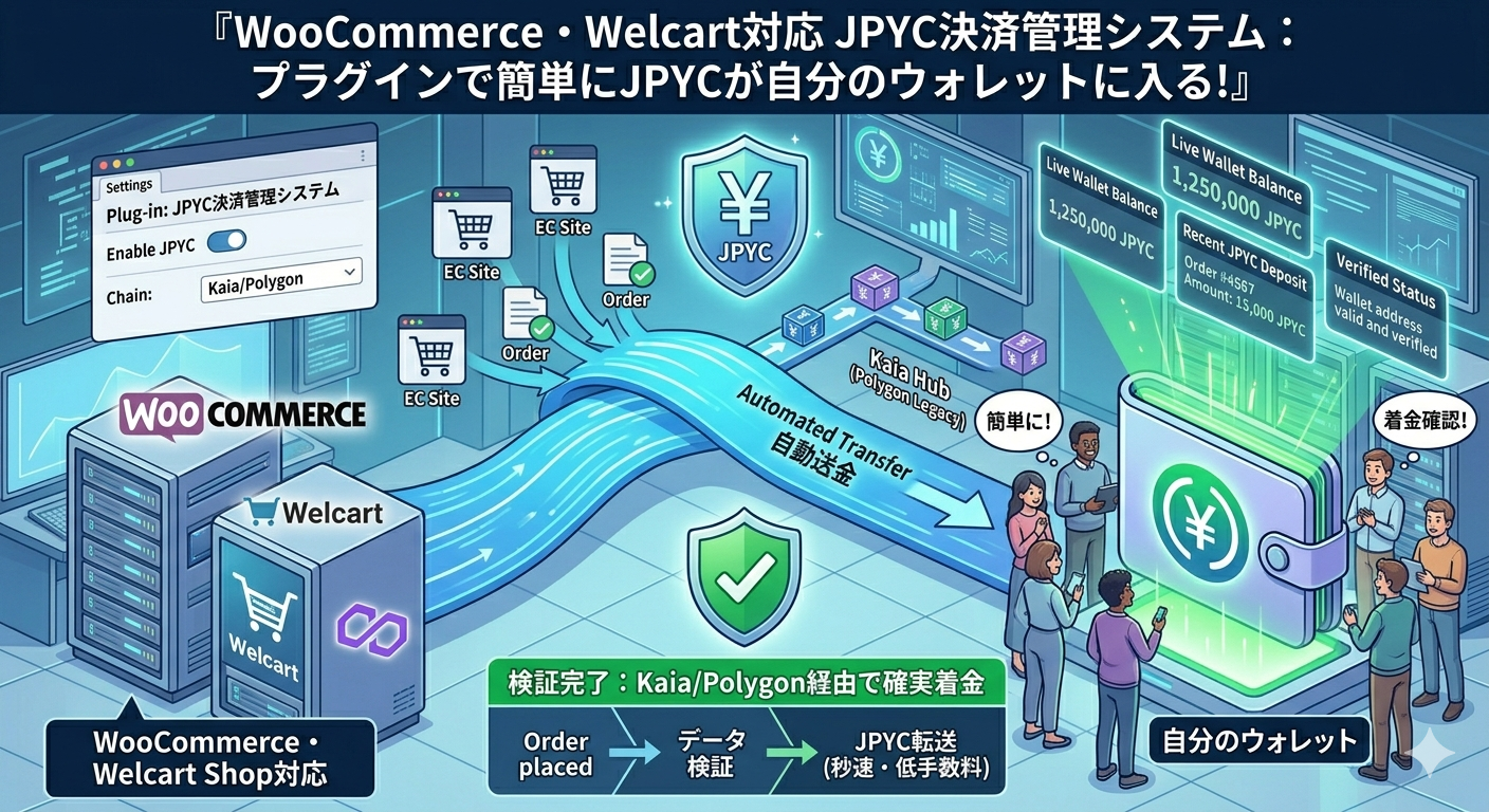 JPYC決済 EC-CUBE対応のお知らせ